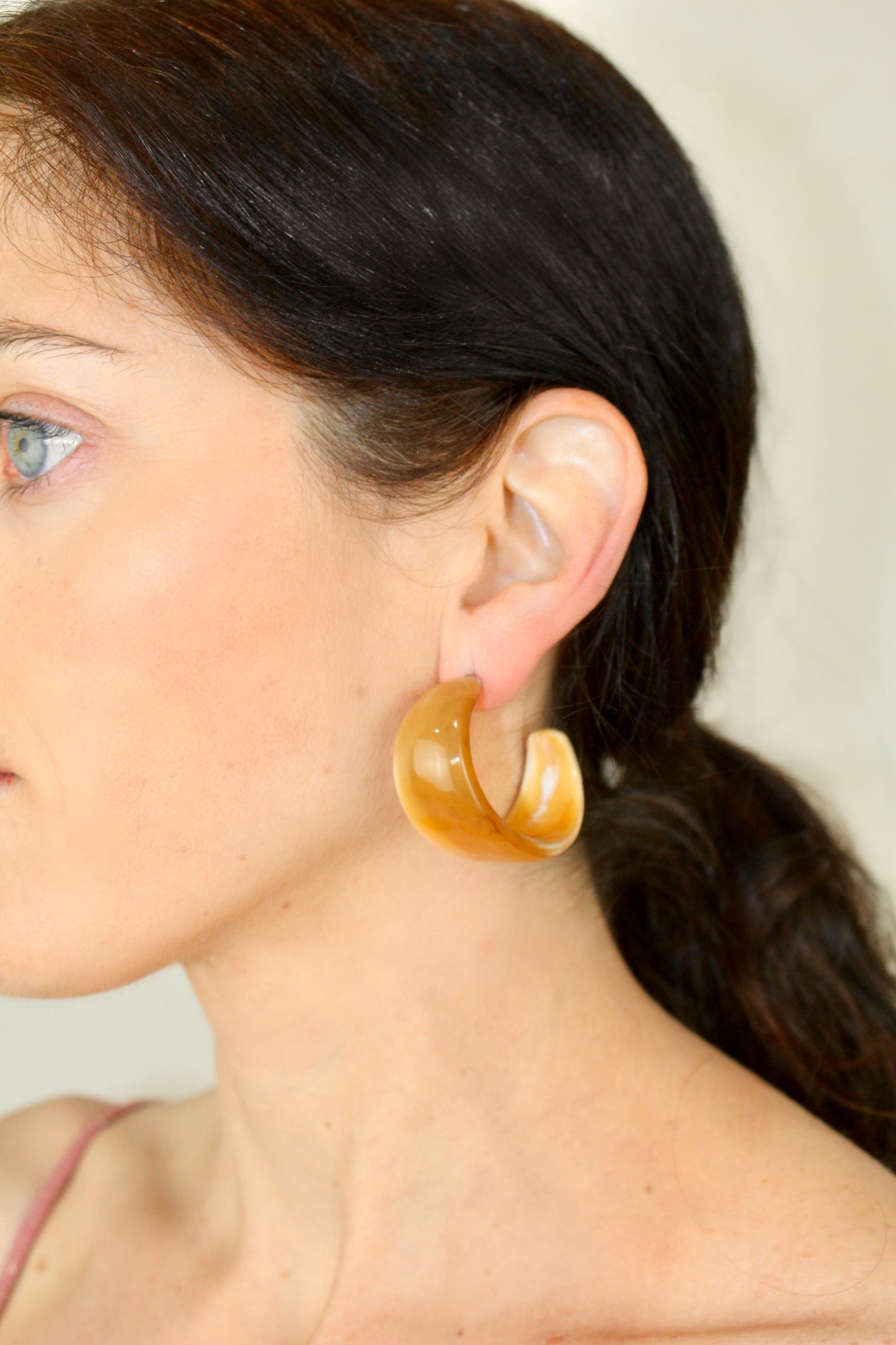 Pendientes Eva caramelo