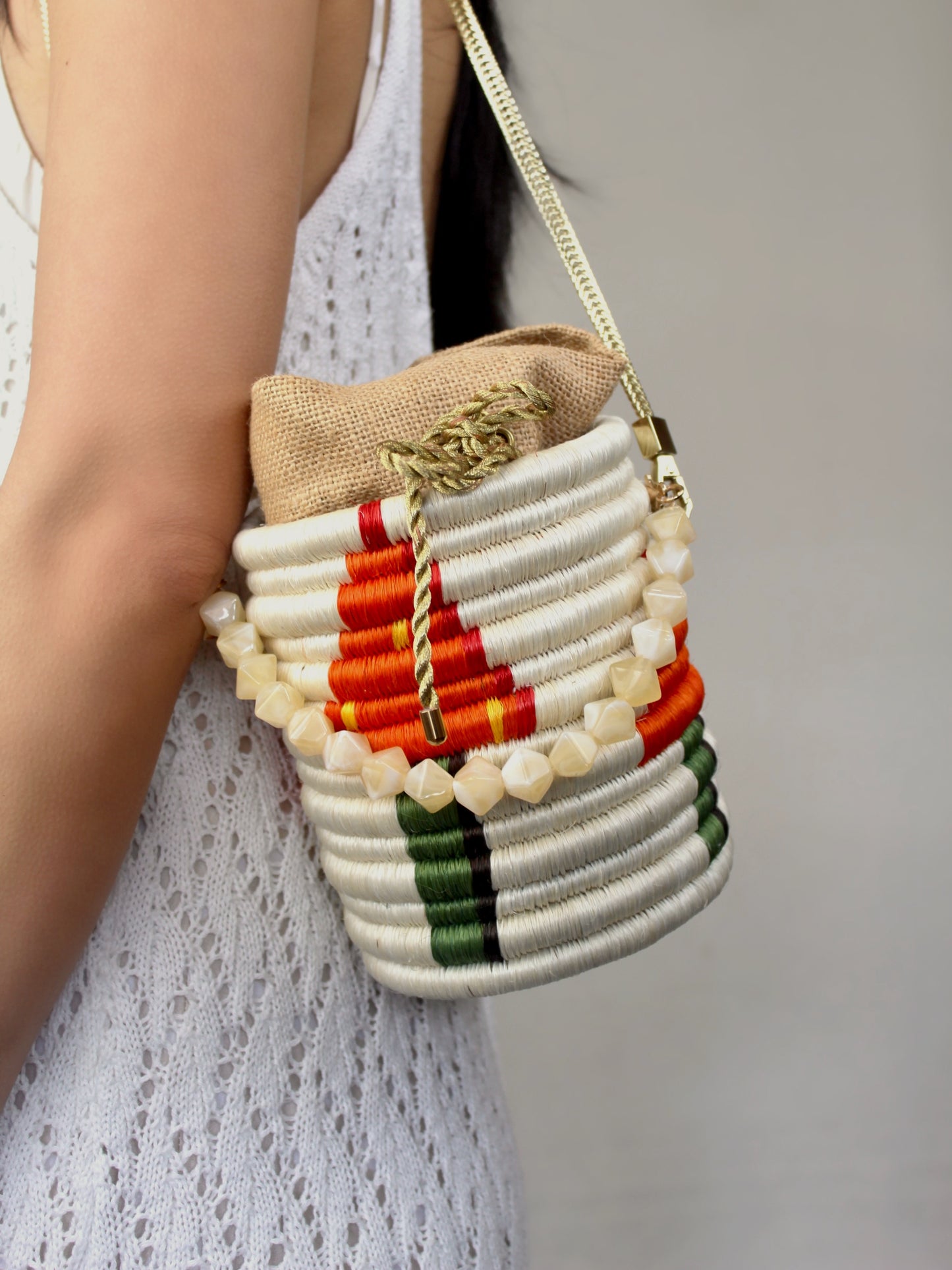Leandra mini bag mushrooms