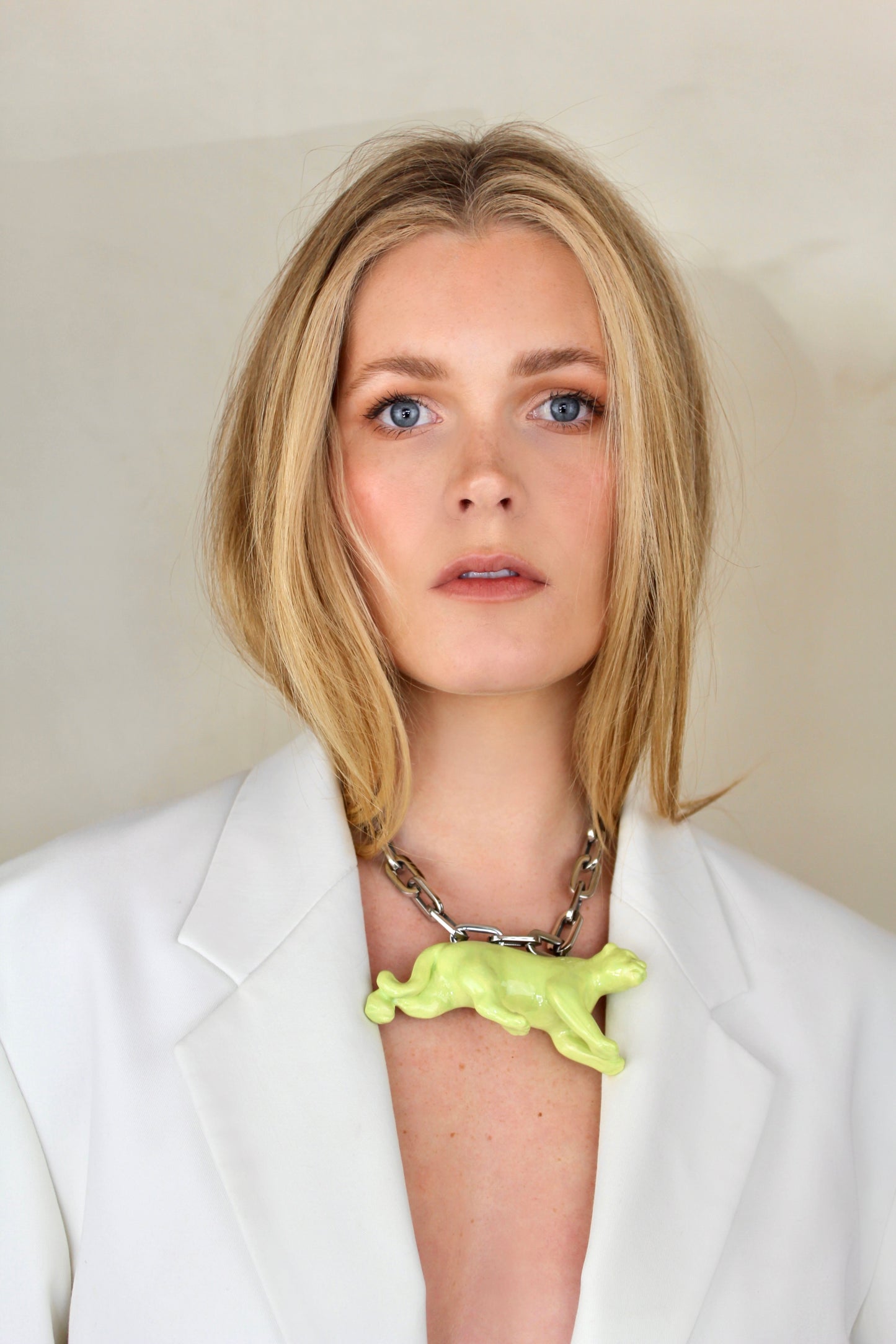 Collar Cleo pistacho