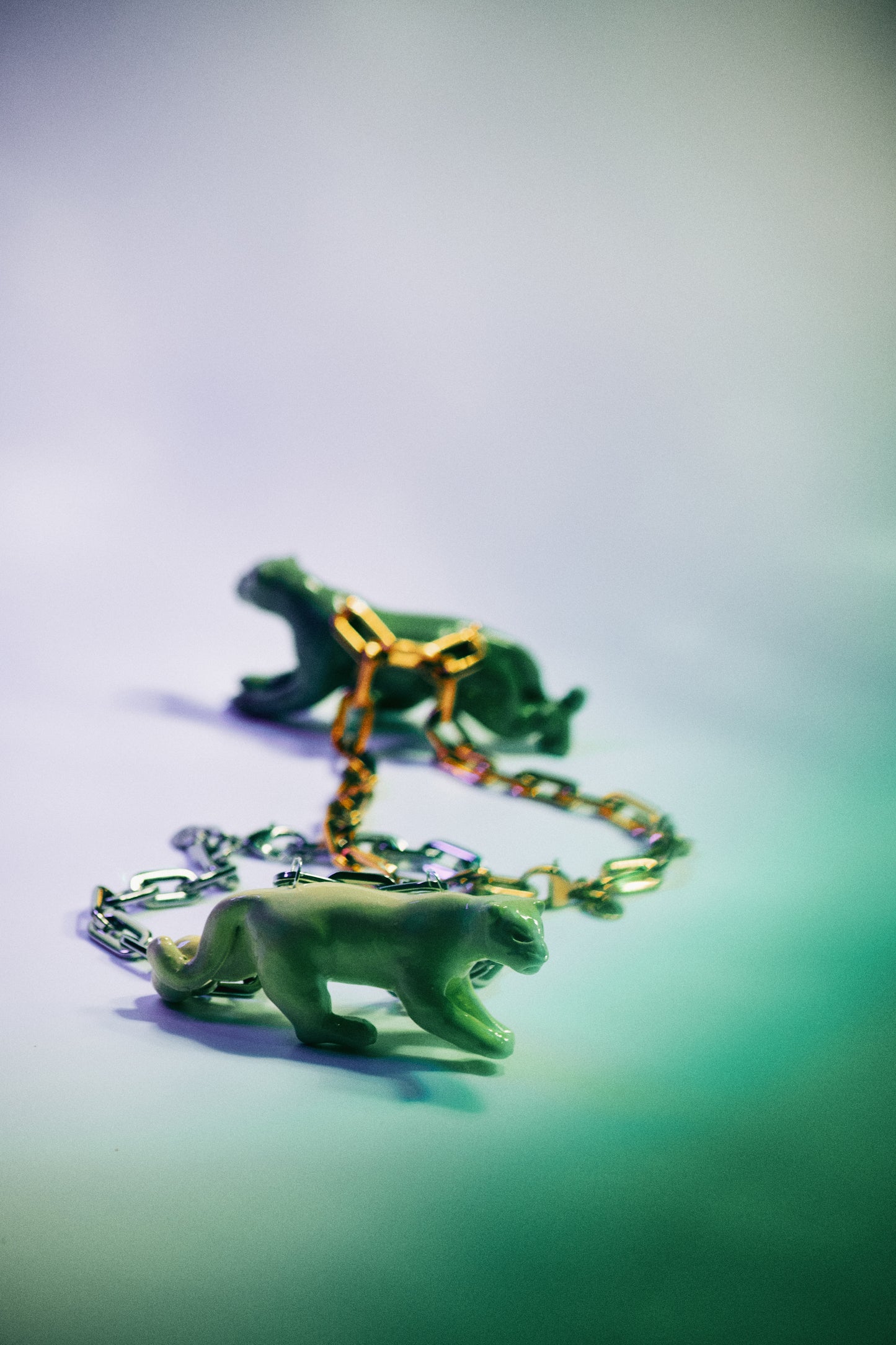 Collar Cleo pistacho