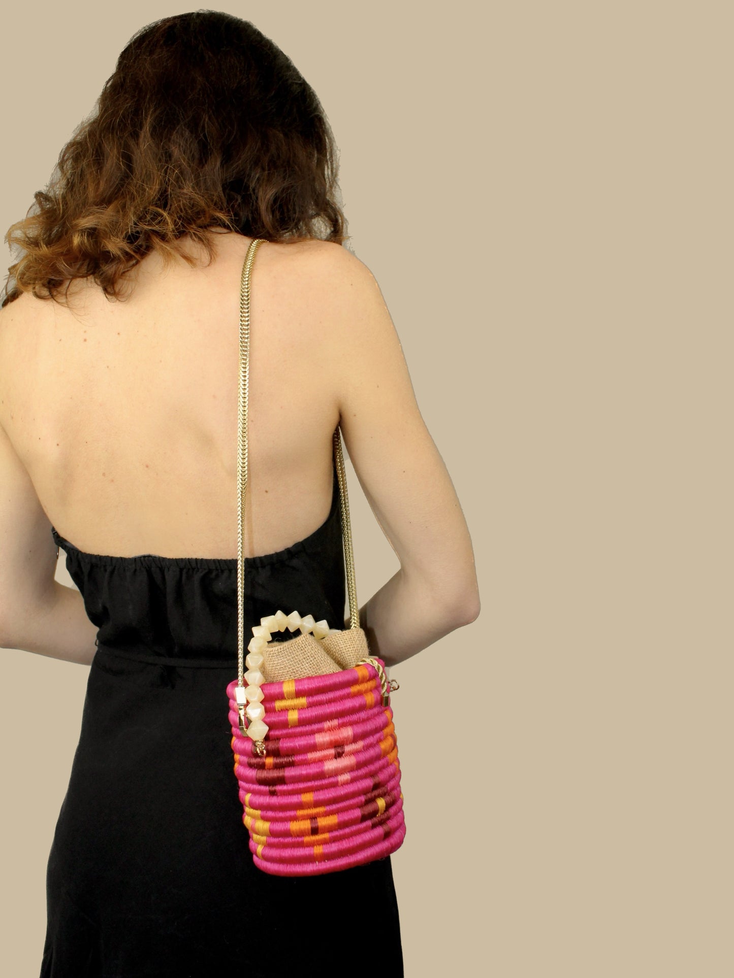 Bolso Leandra mini flores