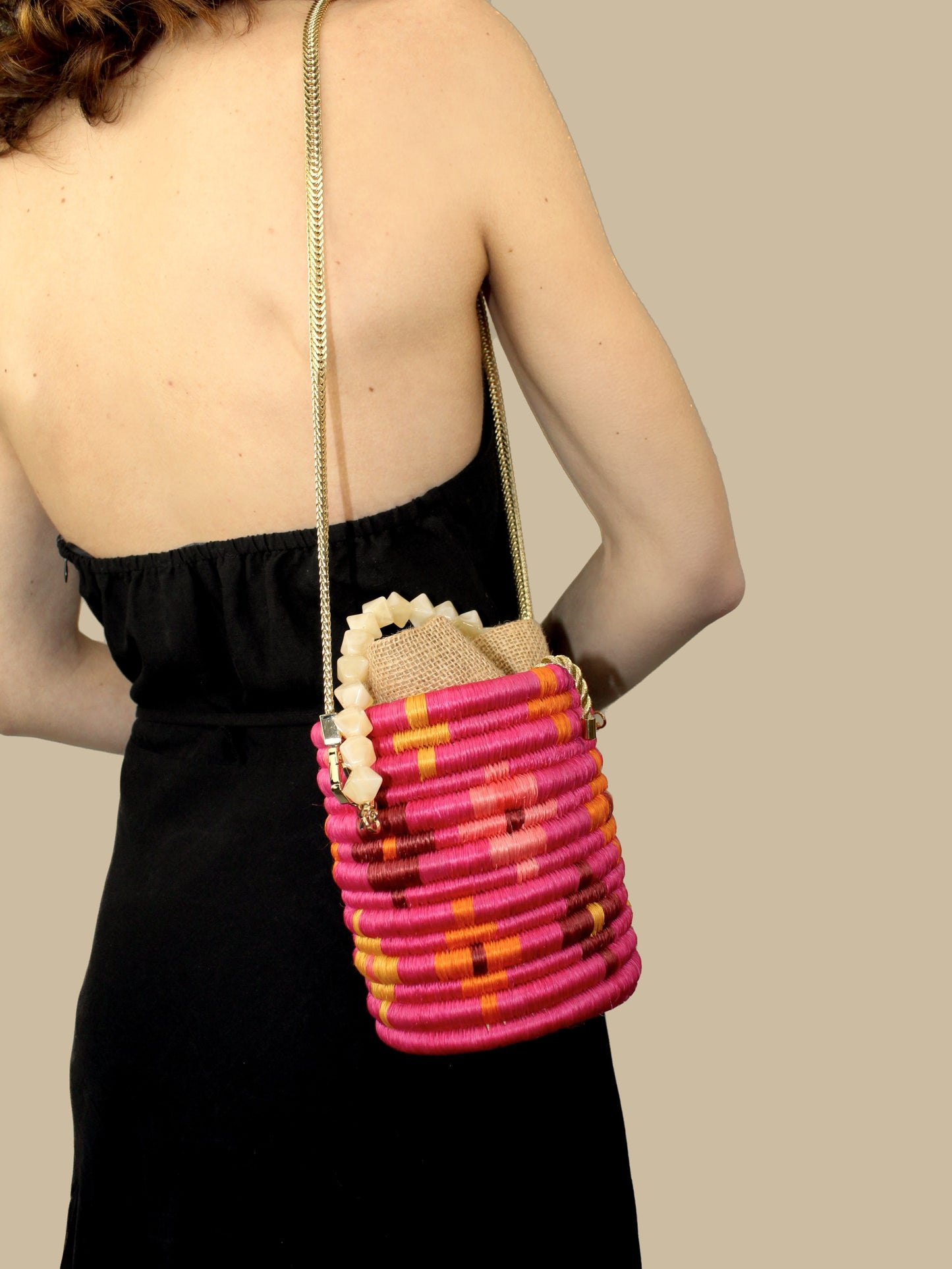 Bolso Leandra mini flores