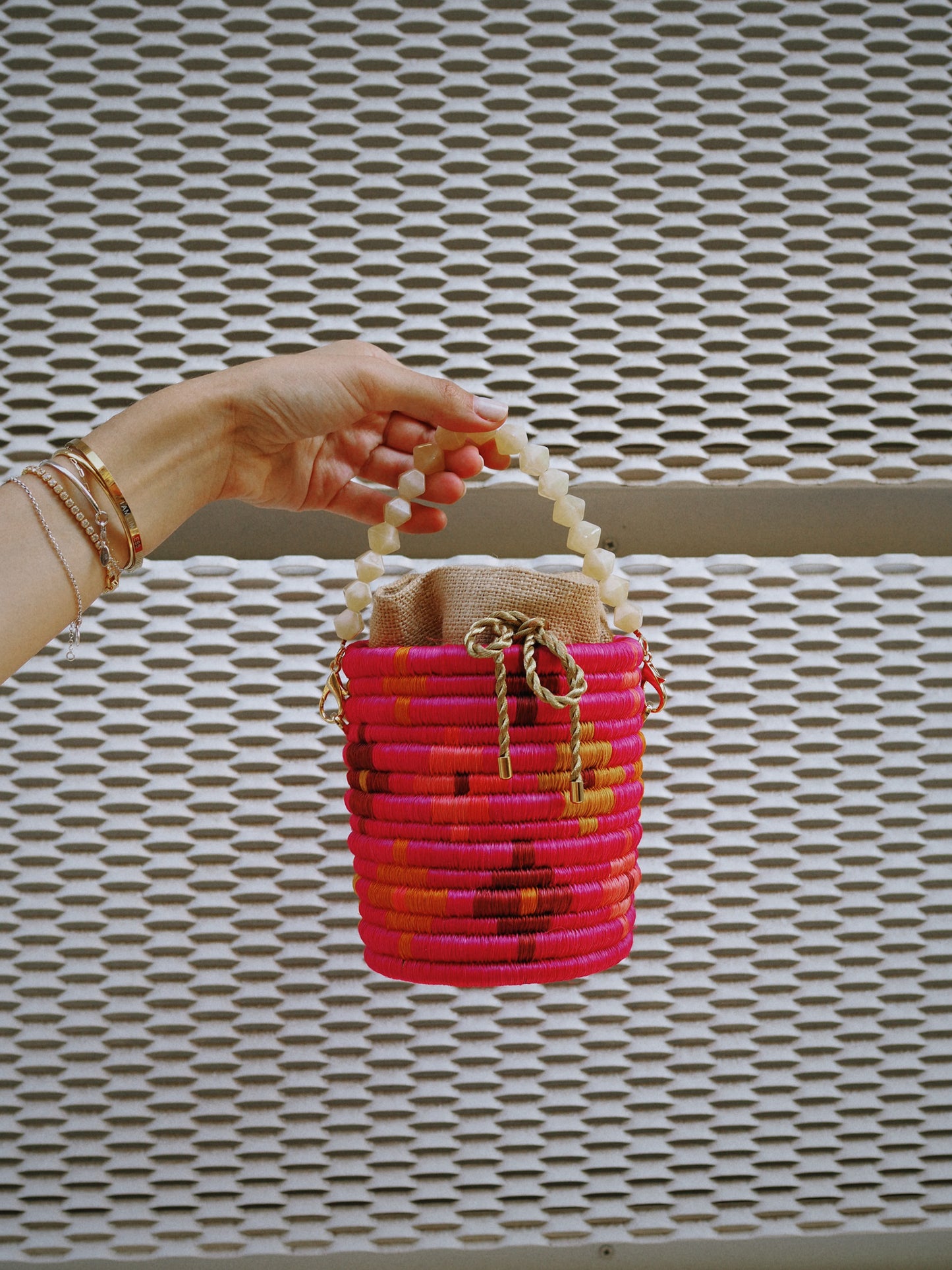 Bolso Leandra mini flores