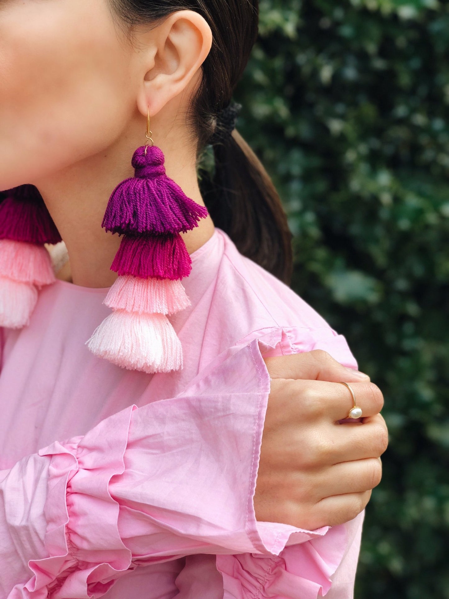 Gala earrings yellow