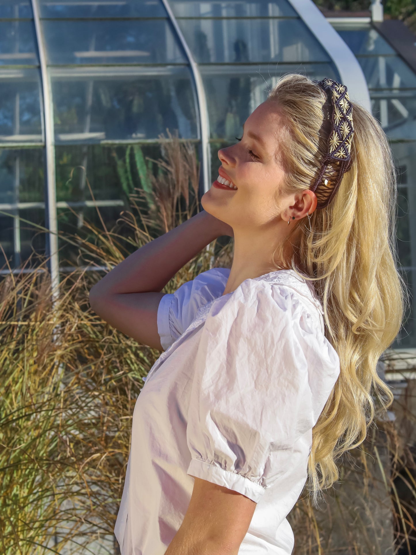 Diadema Lisa azul