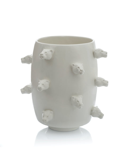 Jarrón Cleo cabezas