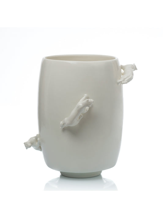 Jarrón Cleo panteras