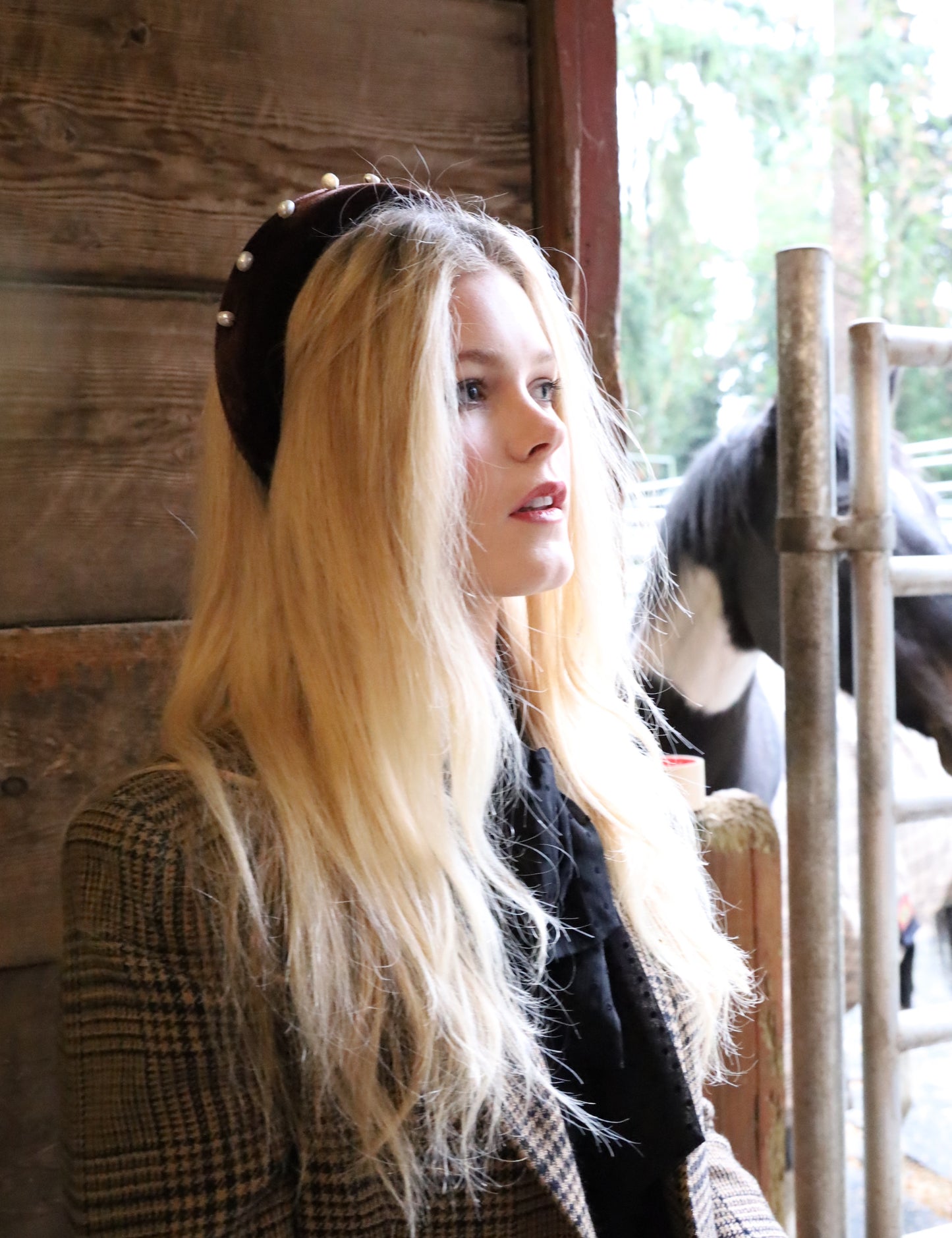 Diana headband chocolate