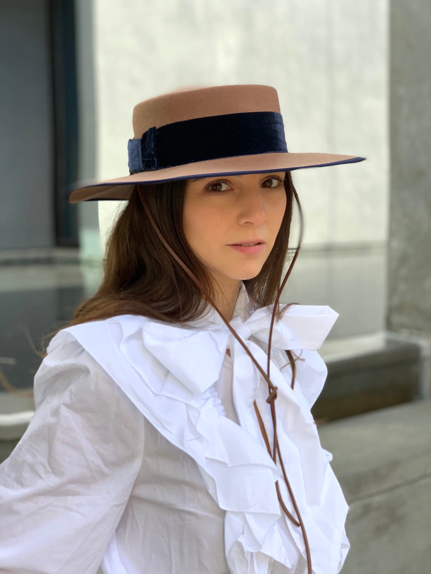Sombrero Martina camel