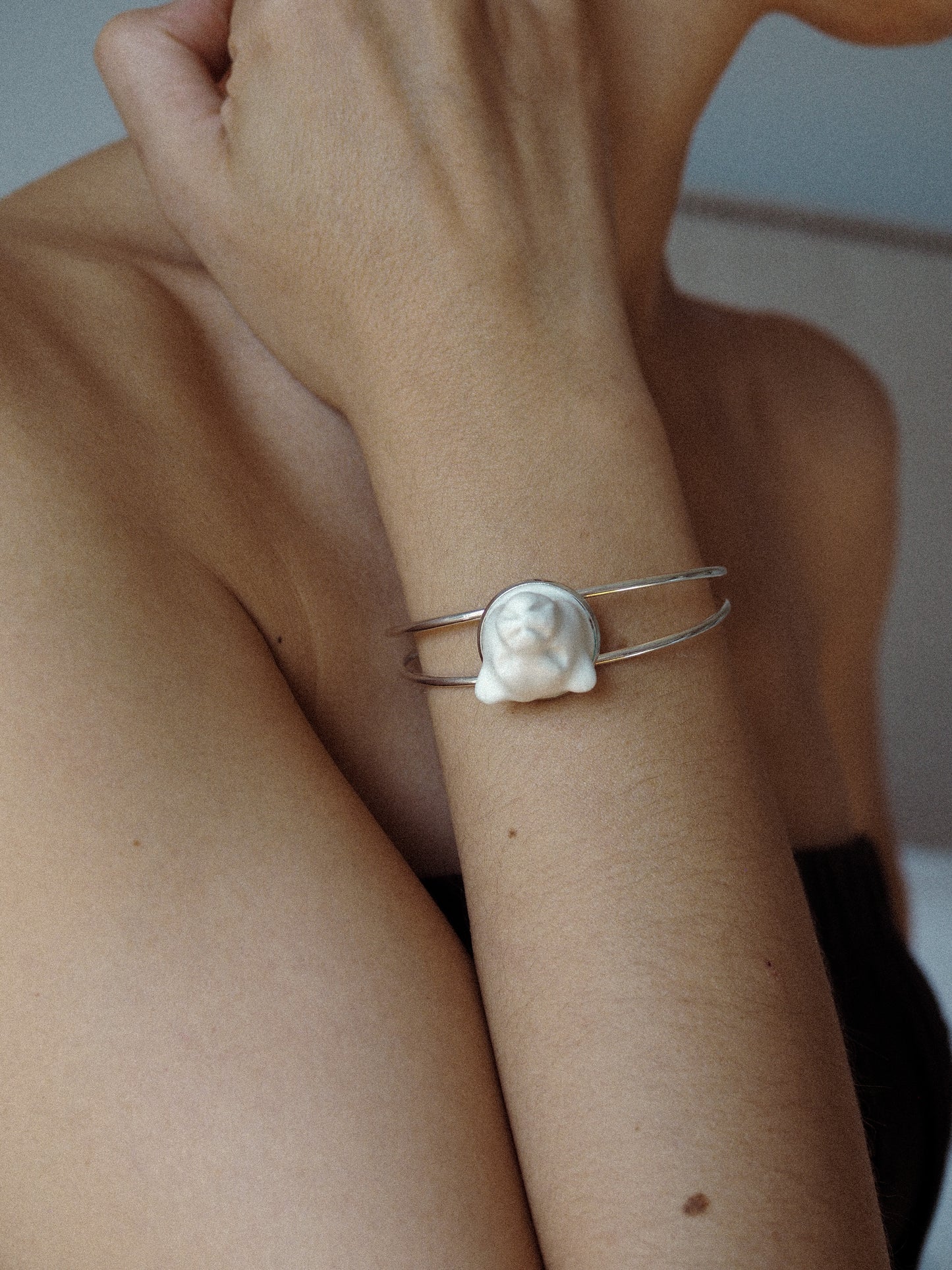 Pulsera Cleo blanco
