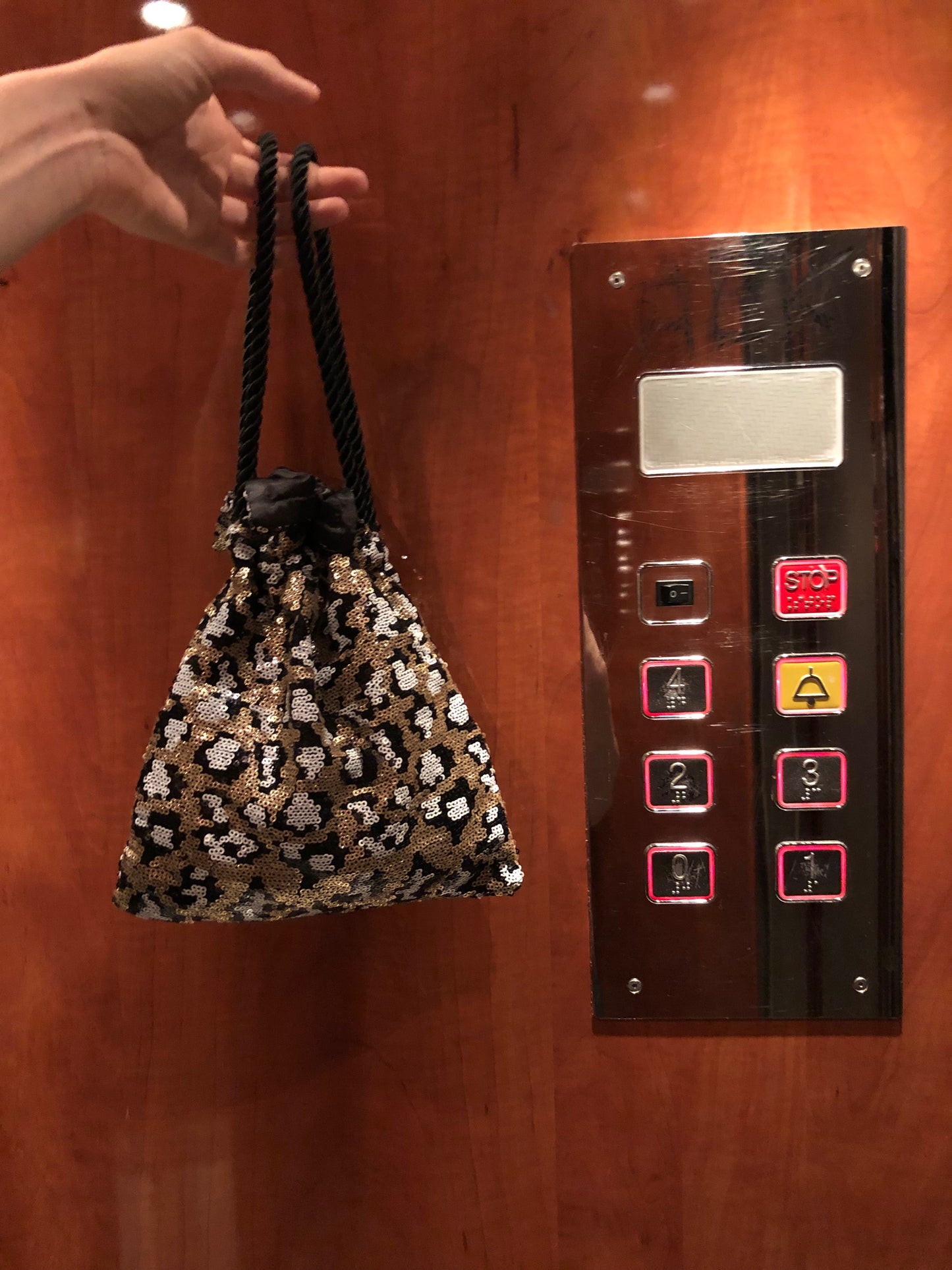 Amaya bag leopard
