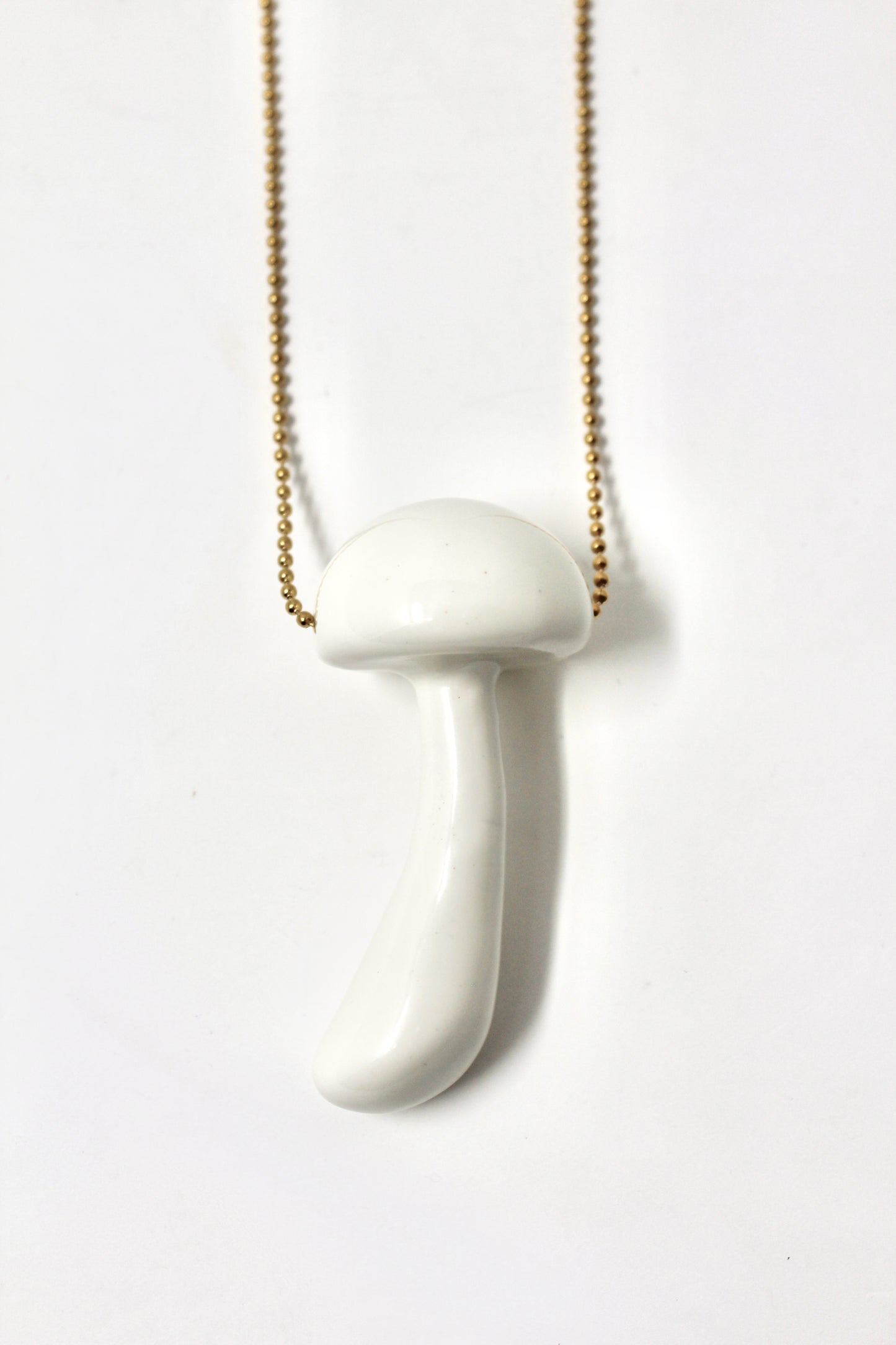 Mushroom necklace