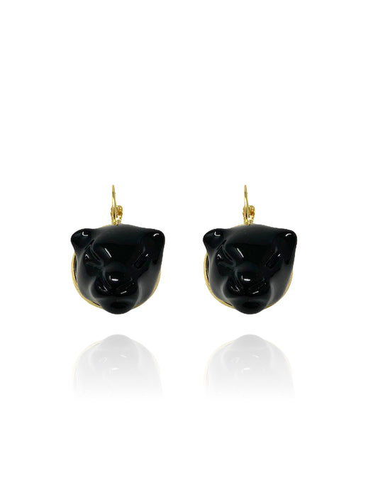 Pendientes Cleo negro