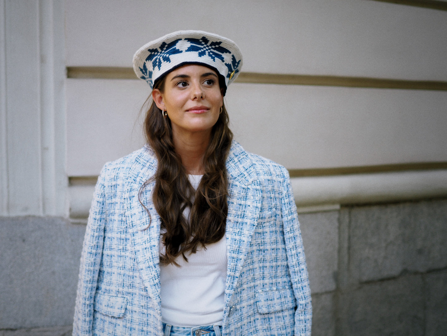 Gabriela beret navy