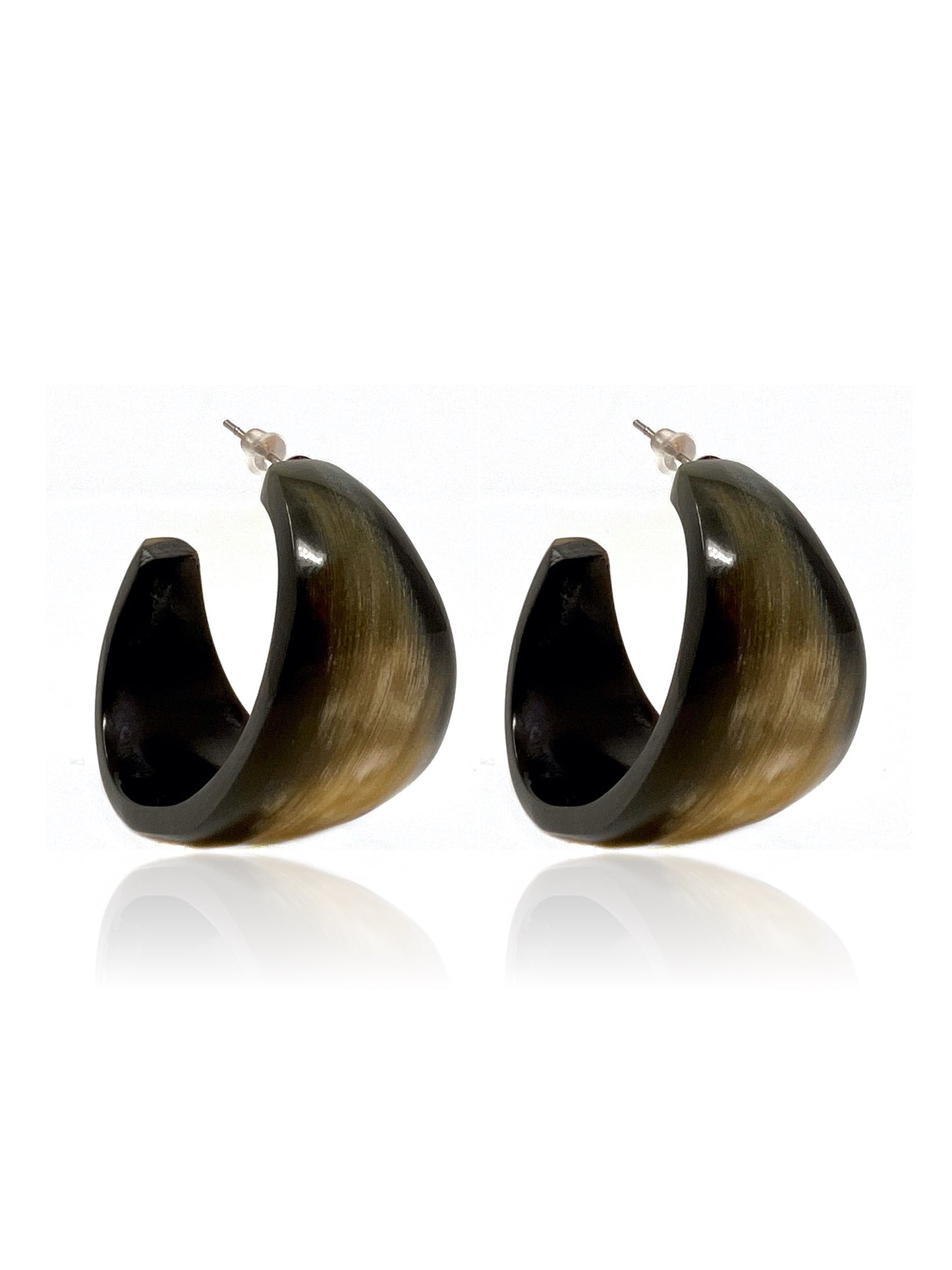 Eva earrings chocolate