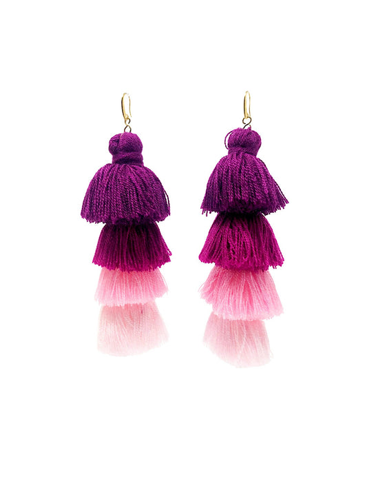 Gala earrings pink