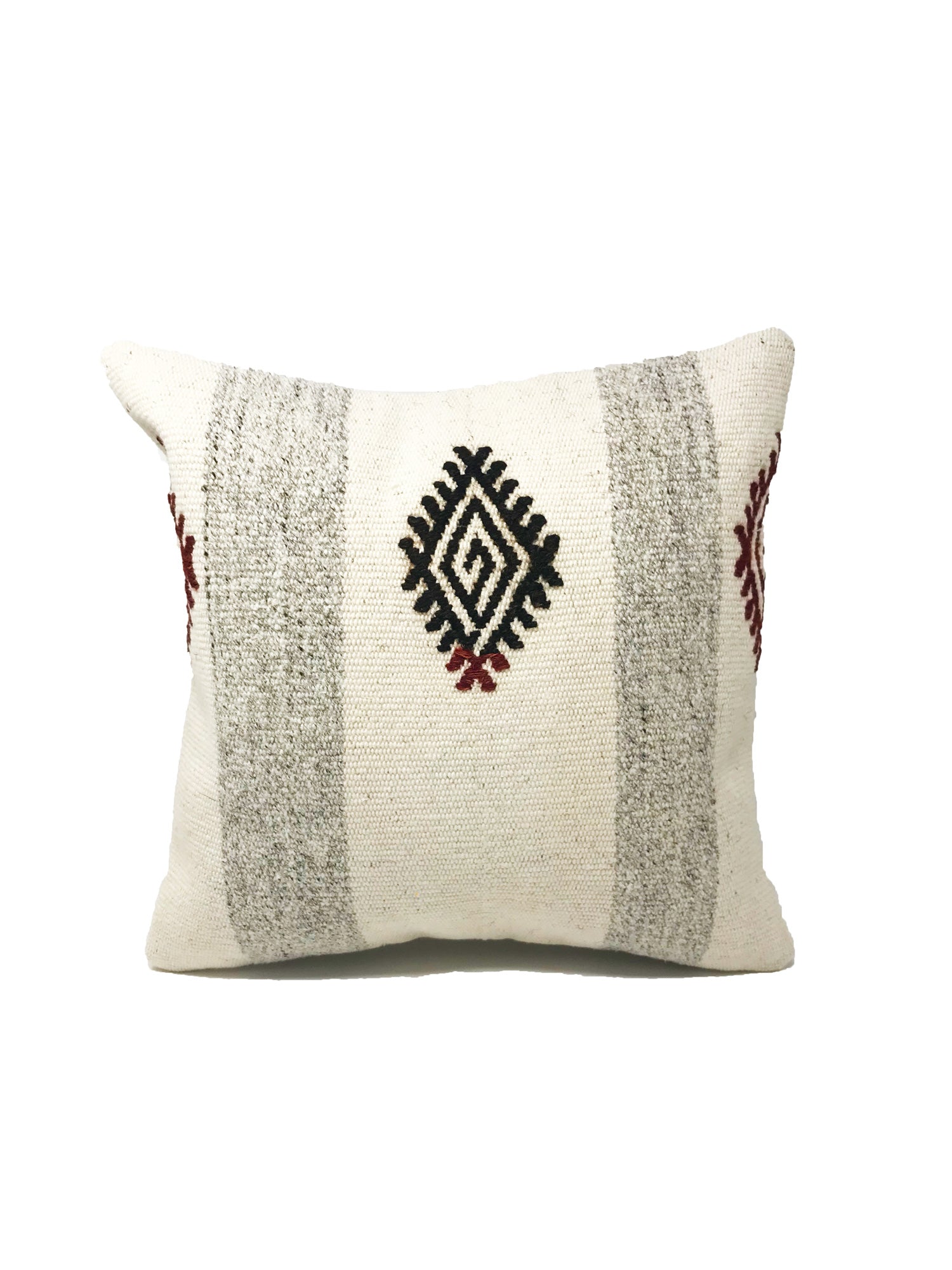 Cuckoo B Bruna pillow cover. Handmae out of vintage Kilim rugs, unique. Product made in Istambul, Turkey
