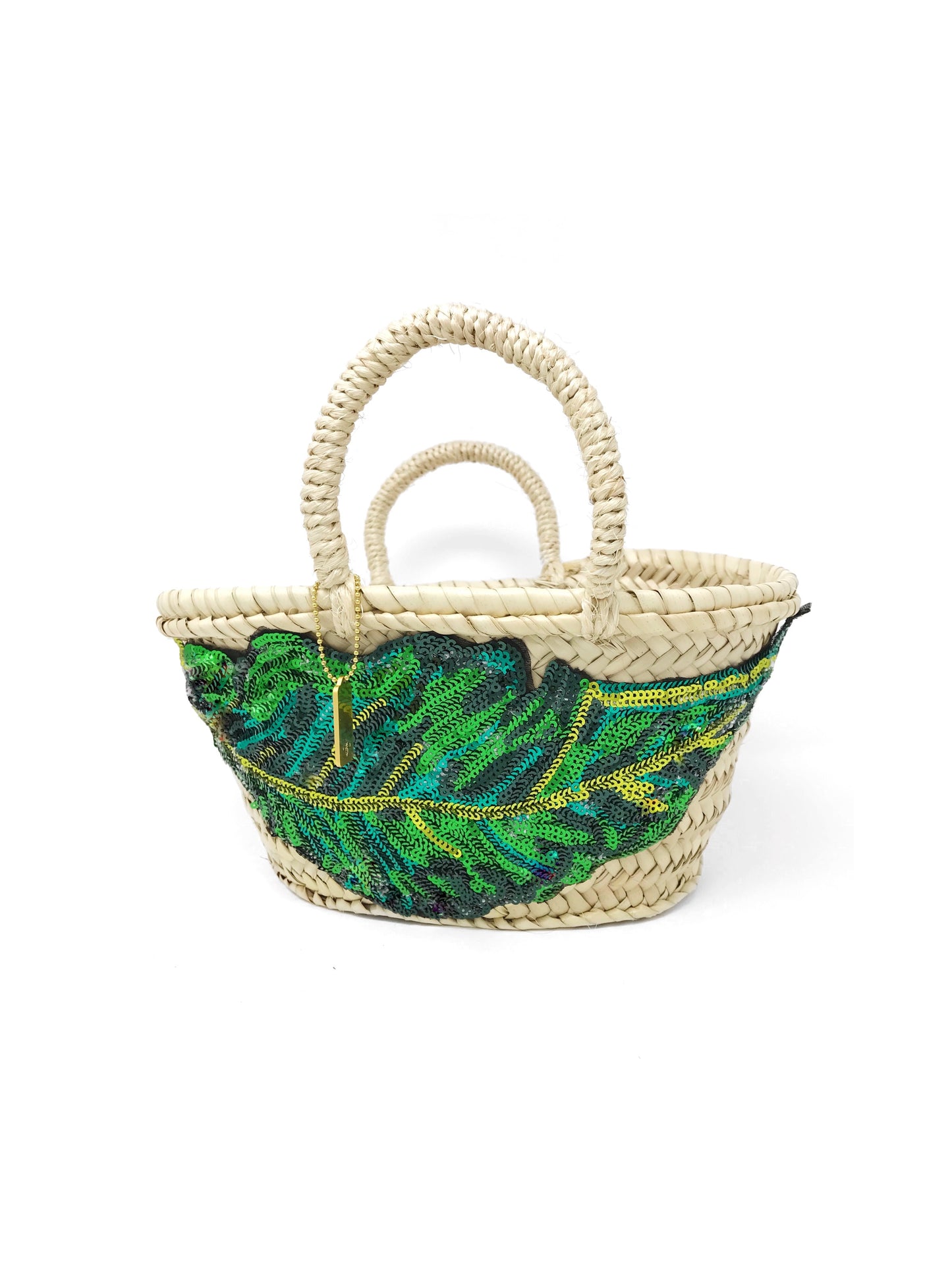 Bolso Margarita hojas