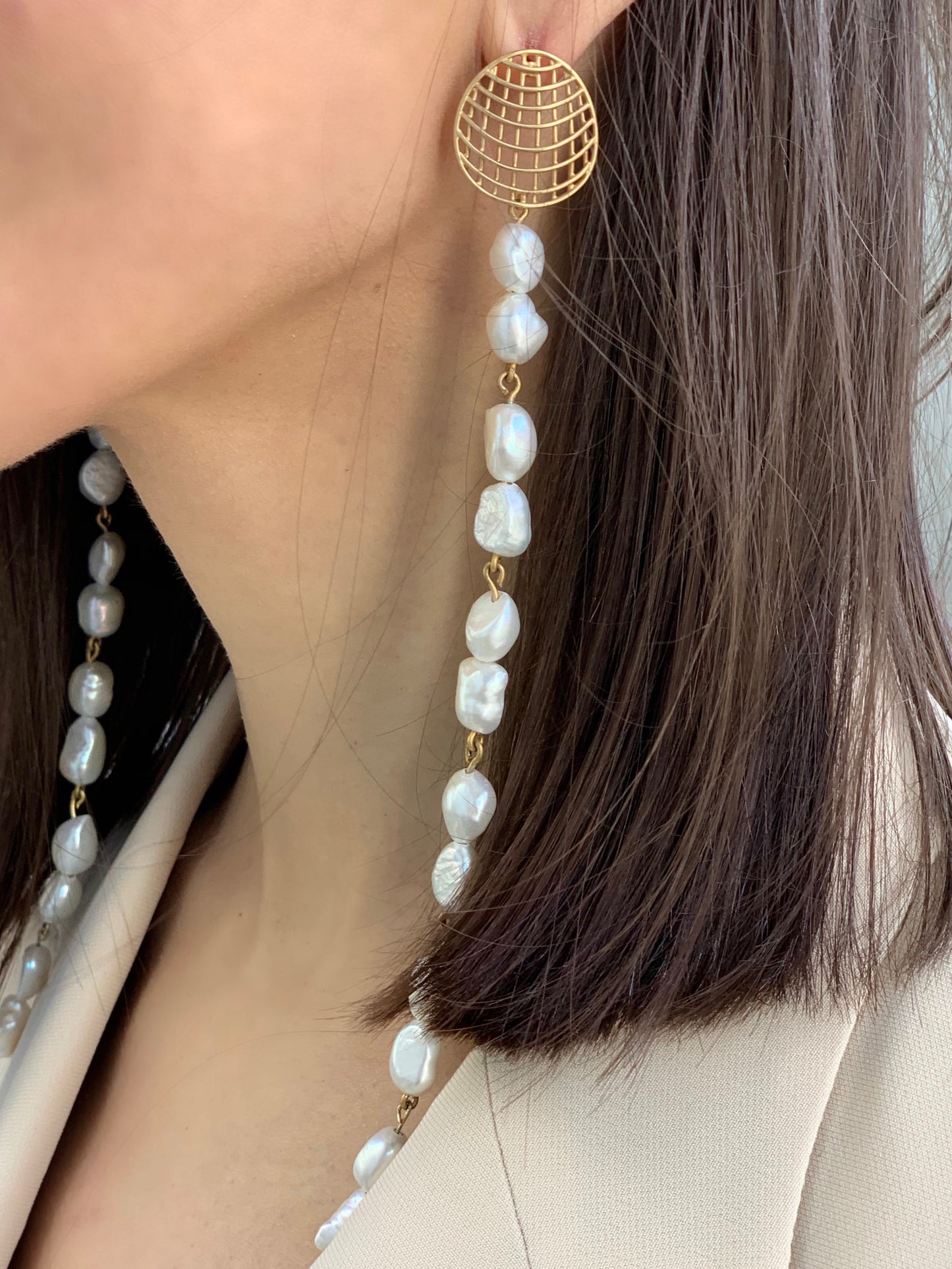 Luz pearl earrings